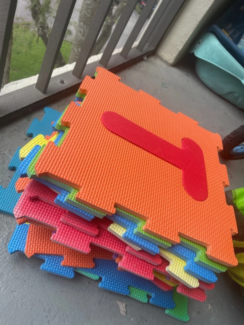 ABC foam play mat kids